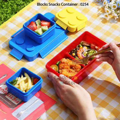 Blocks Snacks Container : 0254